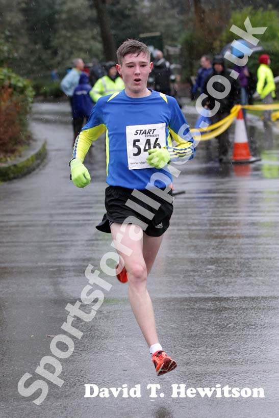 Year 9 and 10 no 546  Saltwell Road Race.